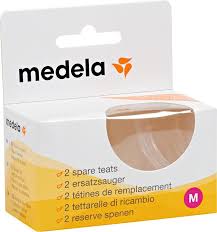 Medela Spare Teats, Medium Flow.