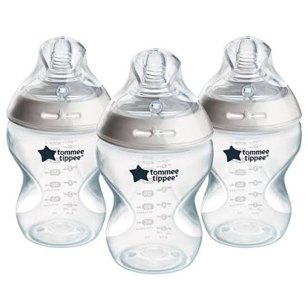 Tommee Tippee Natural Start 260ml Bottles 3 Pack.