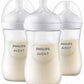 Philips Avent Natural Response Baby Bottle - 3 x 260ml Baby Milk Bottle for Newborns and Up, BPA Free, 3+ Months (Model SCY903/03