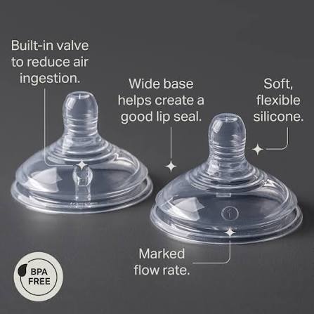 Tommee Tippee Natural Start Thick Feed Teats x 2.