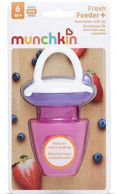 Munchkin, Fresh Feeder, Food feeder with Lid, 6+ Months - Adenzo Comfies