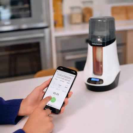 Baby Brezza Safe & Smart Electric Bottle Warmer, Breastmilk + Food Defroster - Universal Fits All Feeding Bottles: Glass Plastic . - Adenzo Comfies