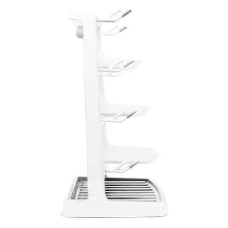 Munchkin Tidy Dry Vertical Bottle Drying Rack – Space-Saving Rack for Baby Bottles & Accessories (White) - Adenzo Comfies