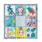 Infantino Giant Sensory Discovery Mat with Handle (134.62 x 1 x 121.92 cm) Age- Newborn & Above - Adenzo Comfies