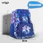 Smiggle Away Foldover Backpack Navy, 3Y+.