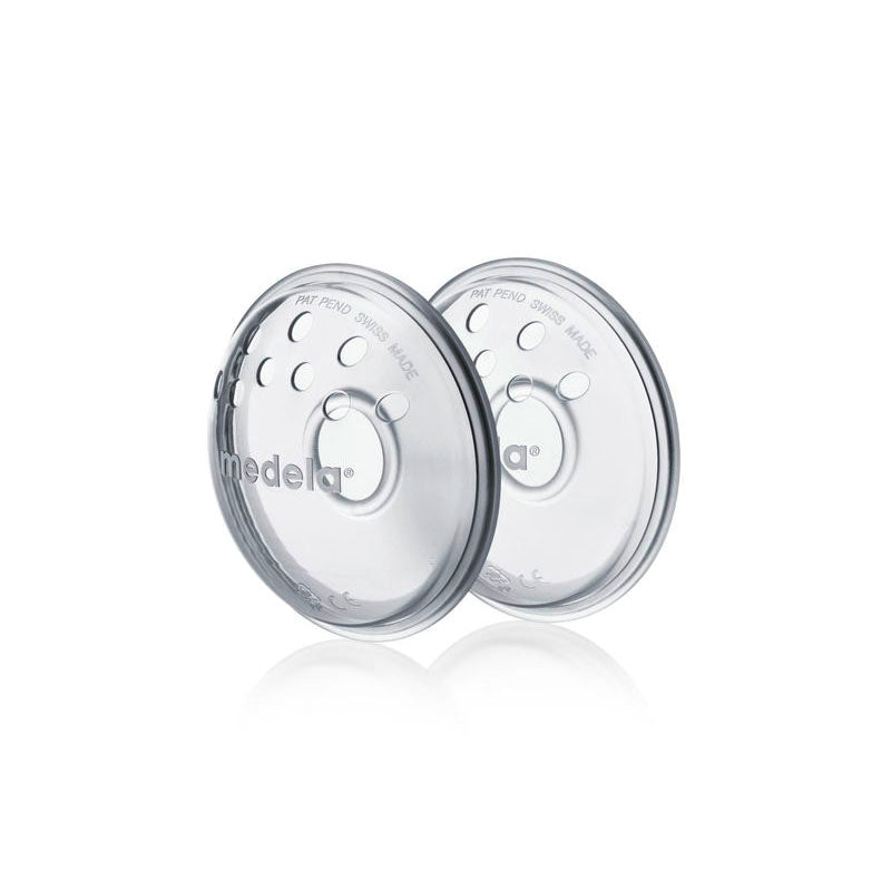 Medela Nipple Formers - Shape Inverted or Flat Nipples to Prepare for Breastfeeding, BPA Free, one Size fits All, Pack of 2.