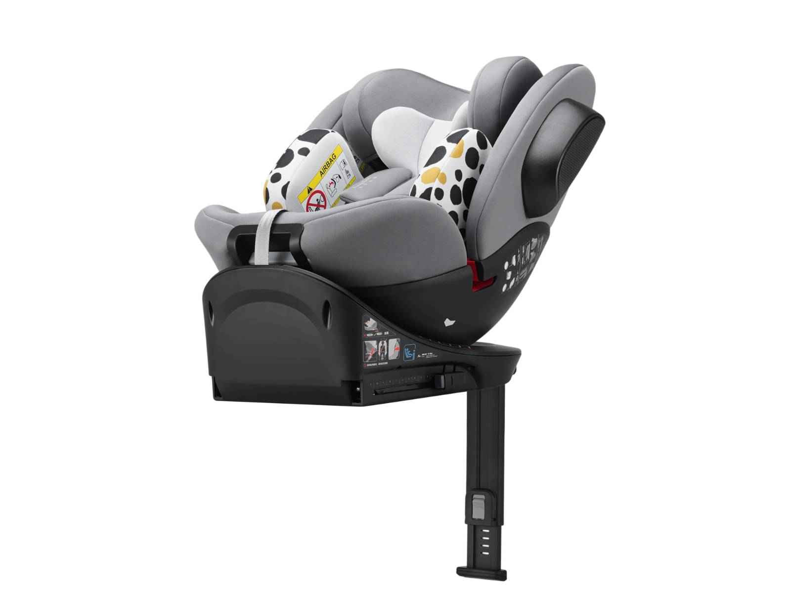 Kango Dad Come and Go 2 i-Size 360 Rotating Baby Car Seat – ISOFIX Convertible Child Seat with Side Impact Protection & Extended Rear Facing (Birth to 4 Years)