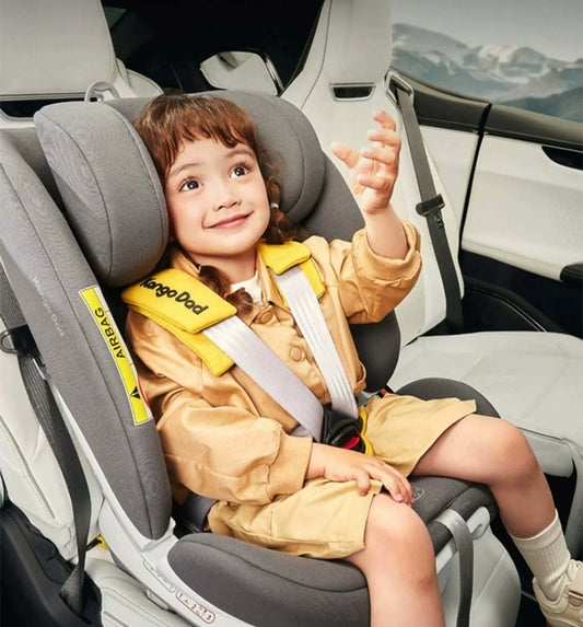 Kango Dad 360° Rotating ISOFIX Car Seat (0–12 Years) – Safe, Adjustable & Comfortable Child Car Seat up to 36kg - Adenzo Comfies