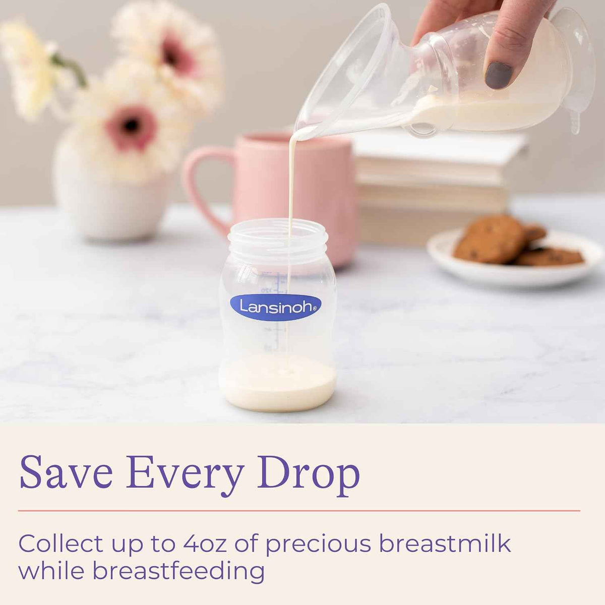 Lansinoh Silicone Breast Pump - Adenzo Comfies