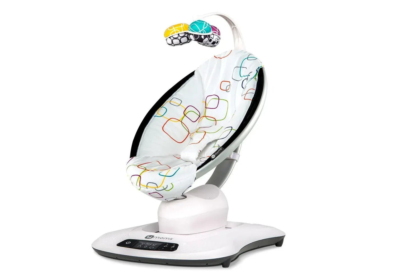 MamaRoo Multi - Motion Baby Swing with Bluetooth, Adjustable Recline, and Soothing Sounds – Grey Classic Fabric - Adenzo Comfies