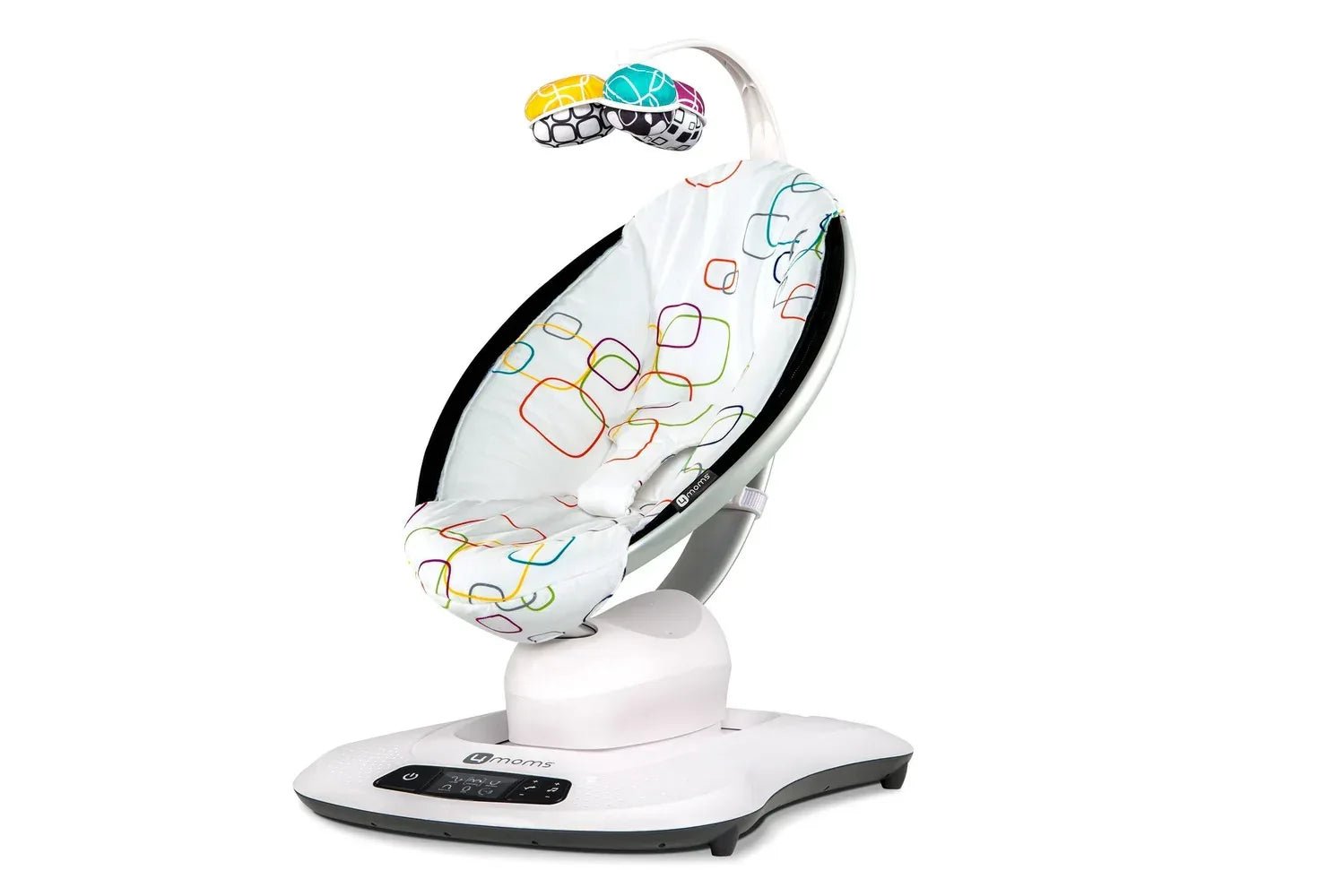 MamaRoo Multi - Motion Baby Swing with Bluetooth, Adjustable Recline, and Soothing Sounds – Grey Classic Fabric - Adenzo Comfies