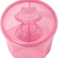 Dr. Brown’s Milk Powder Dispenser Blue – Portable Baby Formula Container with 3 Compartments, Easy - Pour Spout, Travel & Night Feeding Solution - Adenzo Comfies