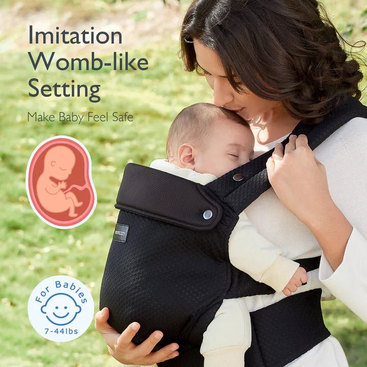 Momcozy Baby Carrier for Newborn to Toddler – Ergonomic, Lightweight, Hands-Free Infant Carrier with Adjustable Straps and Breathable Fabric - Adenzo Comfies