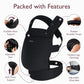 Momcozy Baby Carrier for Newborn to Toddler – Ergonomic, Lightweight, Hands-Free Infant Carrier with Adjustable Straps and Breathable Fabric - Adenzo Comfies