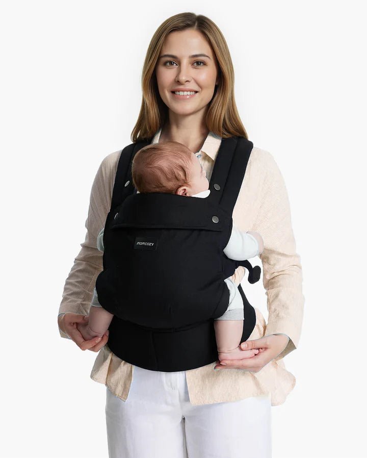 Momcozy Baby Carrier for Newborn to Toddler – Ergonomic, Lightweight, Hands-Free Infant Carrier with Adjustable Straps and Breathable Fabric - Adenzo Comfies