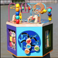 Multi Function 6 Sides Montessori Educational Mini Abacuse Maze Beads Kids Wooden Activity Cube Toy for Children. - Adenzo Comfies