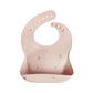 Mushie Silicone Baby Bib – Adjustable Fit Waterproof Bib – Daisy - Adenzo Comfies