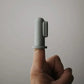 Mushie Baby Finger Toothbrush – Tradewinds/Stone – 2‑Pack - Adenzo Comfies