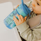 Nuby Incredible Gulp Sippy Cup (360ml) – No - Spill Toddler Water Bottle with Flip - Top Silicone Spout, BPA - Free, Easy - Grip Handle (18+ Months) - Adenzo Comfies