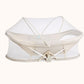 Baby Crib Folding Mosquito Protection Net Mesh Canopy – Portable Infant Bed Tent with Insect Repellent Cover, Breathable Safety Shield for Newborns and Toddlers - Adenzo Comfies
