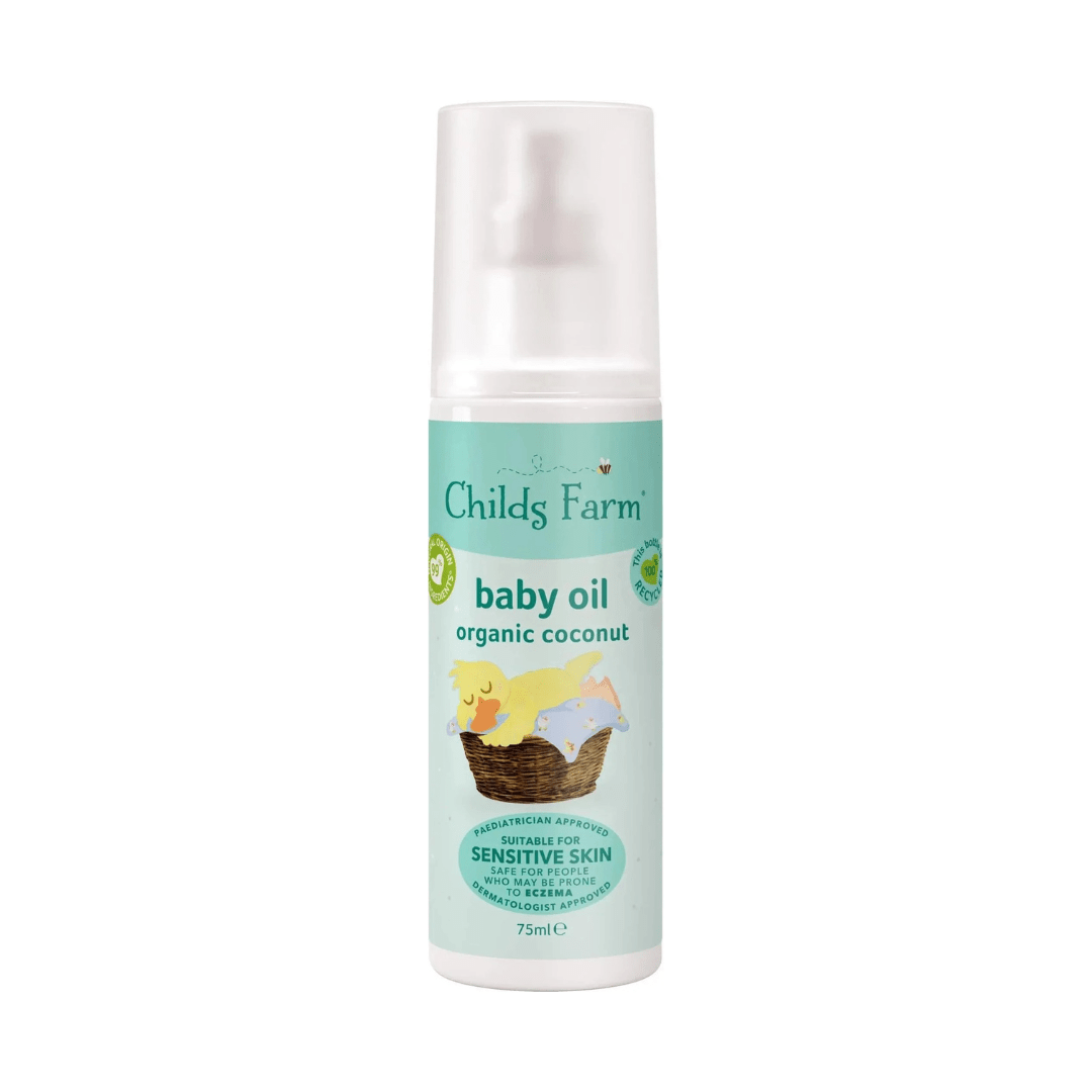 Child's Farm Baby Oil with Organic Coconut Oil 75ml - Adenzo Comfies
