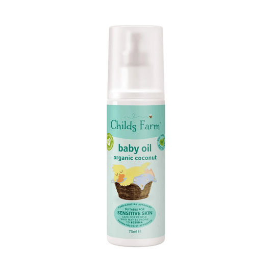 Child's Farm Baby Oil with Organic Coconut Oil 75ml - Adenzo Comfies