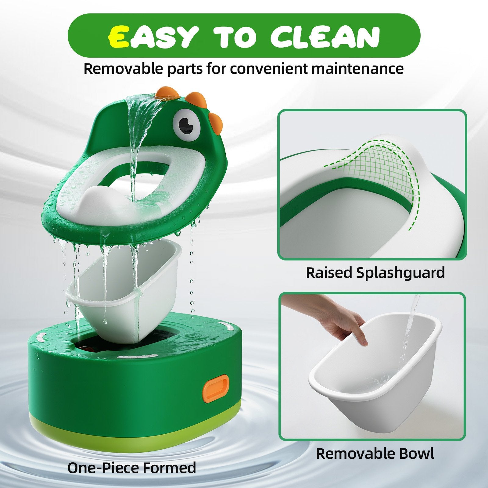 Baby Potty 2 - in -1 mixed colour. - Adenzo Comfies