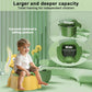 2-in-1 Toddler Potty Training Toilet Seat – Portable Baby Potty Chair with Splash Guard, Removable Bowl, Non-Slip Base (8 Months–6 Years)