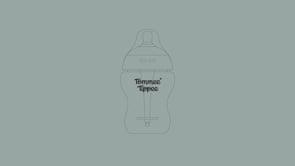 Tommee Tippee Baby Bottles Natural Start & Advanced Anti‑Colic, 2 pack 260ml (Slow Flow) - Adenzo Comfies