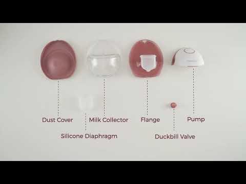 Momcozy Mobile Style Hands-free Slim Breast Pump, Wearable High Suction Breast Pump | M6 - Adenzo Comfies