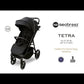 Neobreez TETRA Ultra-Compact Lightweight Travel All-Terrain Toddler Baby Stroller,Baby Trolley Pushchair Buggy W/Cup Holder,Waterproof UPF 50+ Canopy,0-4yrs, 22kg - Adenzo Comfies