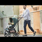 Maxi-Cosi Leona² Pram, 0-4 Years, 0-22 kg, Feather-Light, Super Compact Buggy, Reversible Seat, One Handed Foldable, 3 Reclining Positions, Flat Reclining Position, Easy-In Straps, Twillic Graphite - Adenzo Comfies