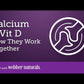 Webber Naturals Calcium with Magnesium and Zinc, 200 Caplets, Enhanced Absorption, Helps Support Bones and Teeth, Vegan