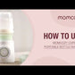 Momcozy Portable Bottle Warmer for Travel | Cordless Fast Heating, Leak-Proof Design, Long Battery Life, Fits Dr. Brown, Philips Avent, Medela, Tommee Tippee, Comotomo - Adenzo Comfies
