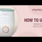 Momcozy Nutri Bottle Warmer – 9-in-1 Baby Bottle Warmer with Night Light & Precise Temperature Control - Adenzo Comfies