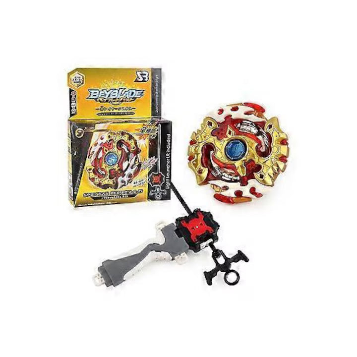 Beyblade Burst Starter Metal Fusion cu Launcher, Jucarie Interactiva pentru Copii
