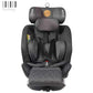Burbay AG108 360° Rotating Baby Car Seat  – ISOFIX Convertible Child Safety Seat with Side Impact Protection, Reclining Design & Adjustable Headrest (0–8 Years)