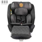 Burbay AG108 360° Rotating Baby Car Seat  – ISOFIX Convertible Child Safety Seat with Side Impact Protection, Reclining Design & Adjustable Headrest (0–8 Years)