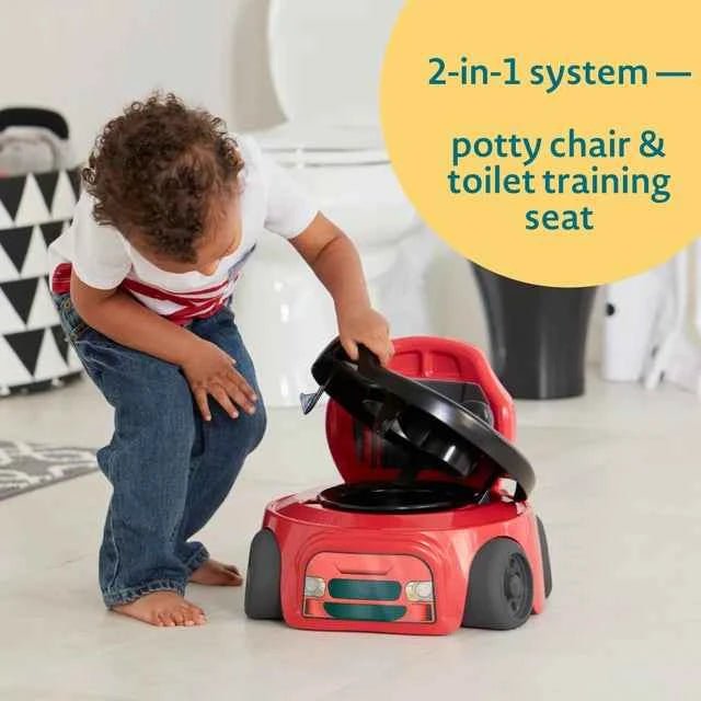 Training Wheels Racer Potty & Toddler Toilet Seat - Adenzo Comfies