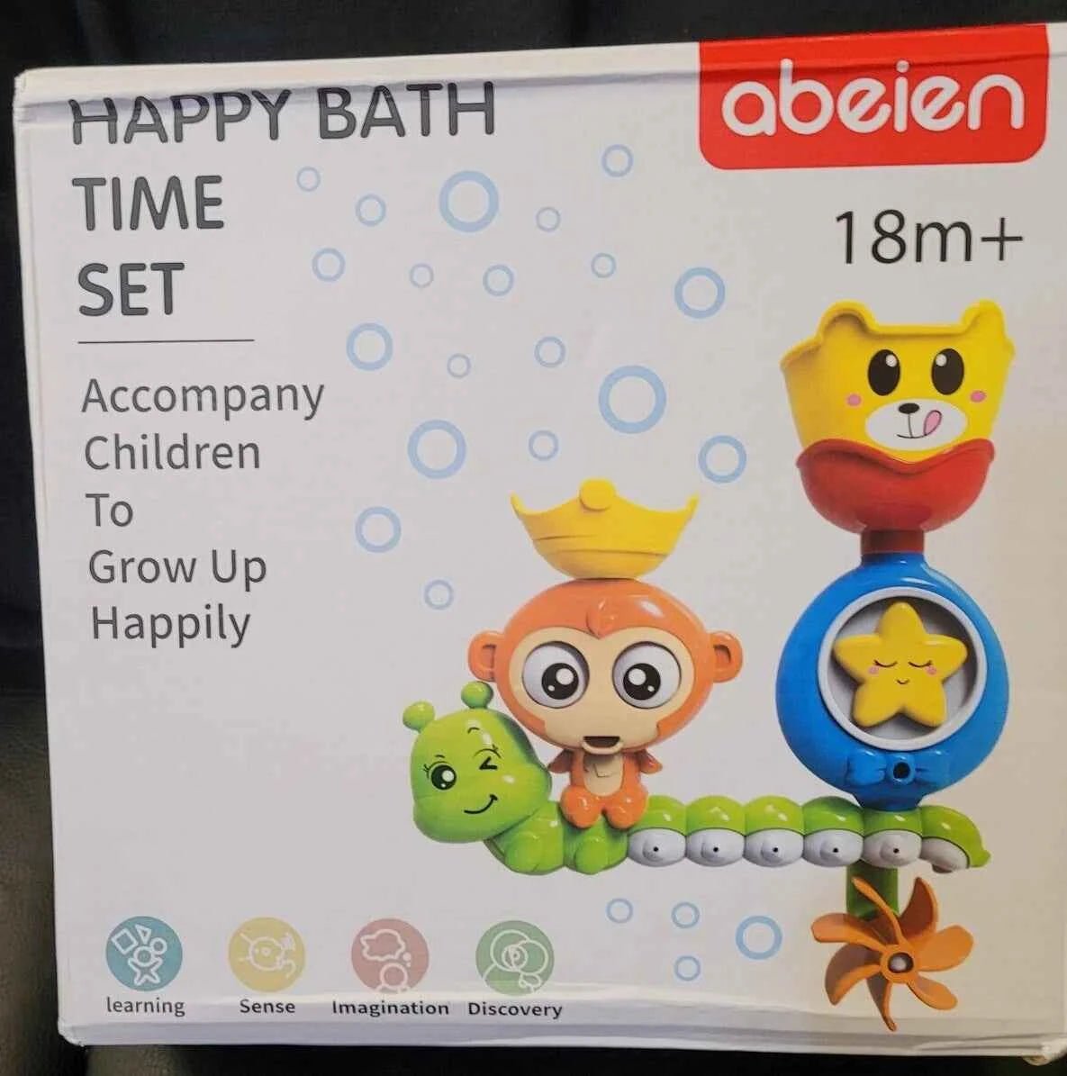 Happy Bath Time Set by Abeien Bath Toy for 18m+ - Adenzo Comfies
