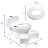 Super Pooper™ Plus Potty Training System with Foot Rest – 2-in-1 Potty Chair and Toddler Potty Seat - Adenzo Comfies
