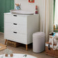 Shnuggle Eco-Touch Nappy Bin (Diaper Pail) | Eco-Friendly Nappy Disposal System | No Costly Refills – Use Any Bag | Dual-Seal Odour Lock | Easy-Clean, One-Hand Drop-and-Go Bin - Adenzo Comfies