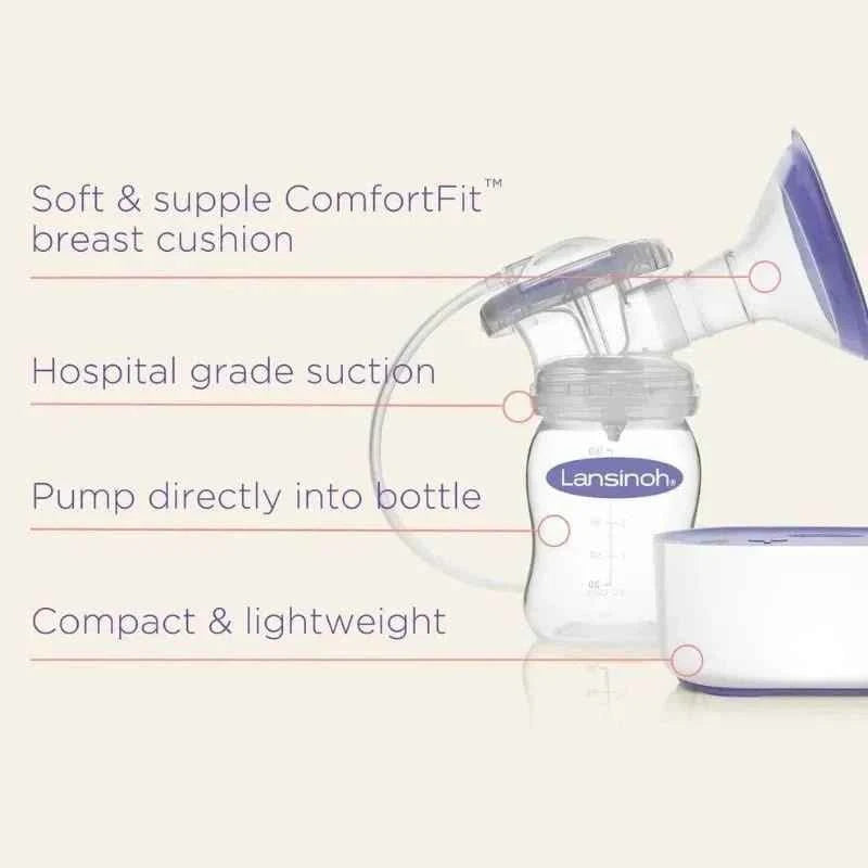 Lansinoh Compact Single Electric Breast Pump.