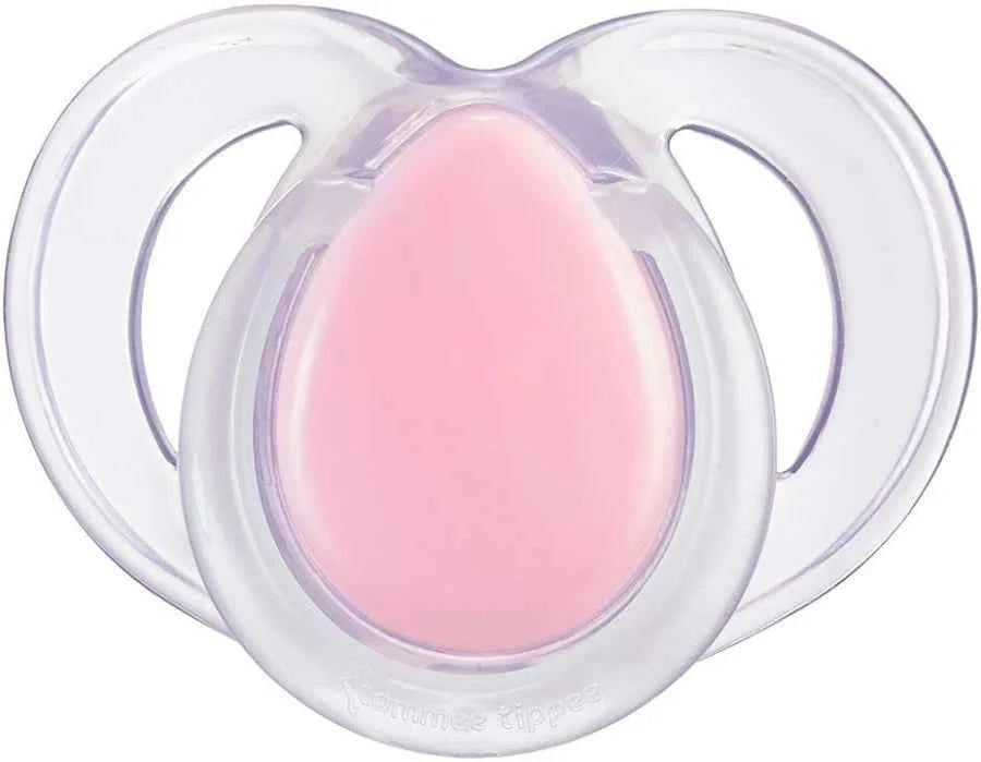 Tommee Tippee Night Time , Symmetrical Orthodontic Design, BPA-Free Silicone, 18-36m, Pack of 2 Dummies