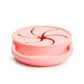 Munchkin C est Silicone! Collapsible Snack Catcher with Lid Coral - Toddler Food Cup.