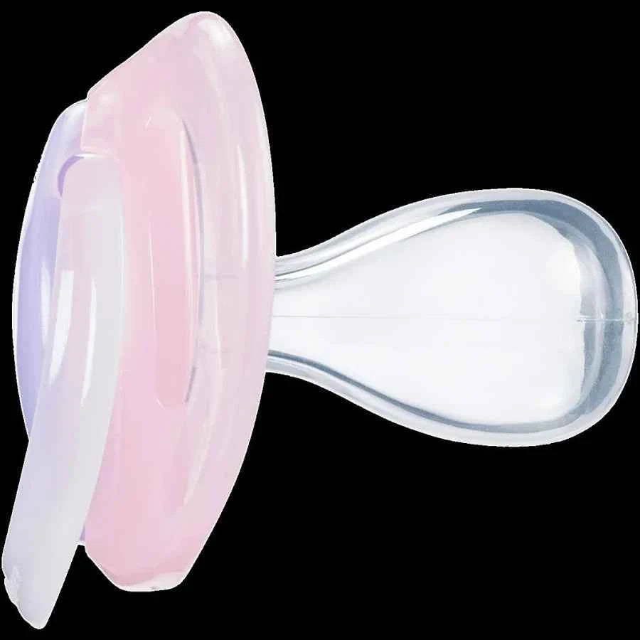 Tommee Tippee Night Time , Symmetrical Orthodontic Design, BPA-Free Silicone, 18-36m, Pack of 2 Dummies