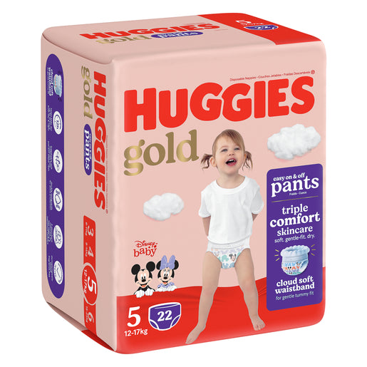 Huggies Gold Pants Size 5 22's