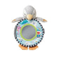 Penguin Soft Touch Baby Book – Interactive Crinkle & Peek - a - Boo Story Book with Mirror, Teether - Friendly, 0+ Months - Adenzo Comfies