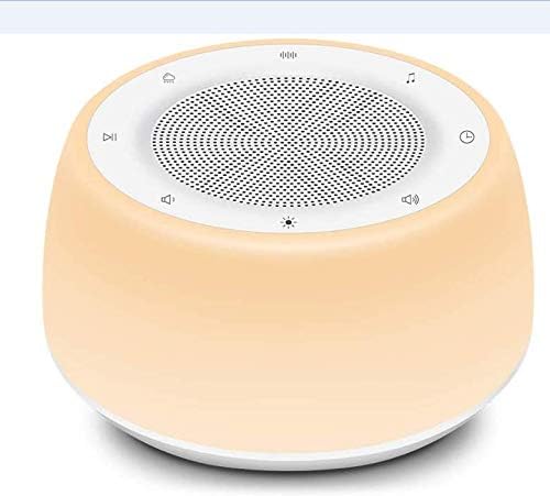 White Noise Sleep Sound Machine with Night Light | 16 Soothing Sounds for Babies, Kids & Adult - Adenzo Comfies