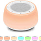 White Noise Sleep Sound Machine with Night Light | 16 Soothing Sounds for Babies, Kids & Adult - Adenzo Comfies